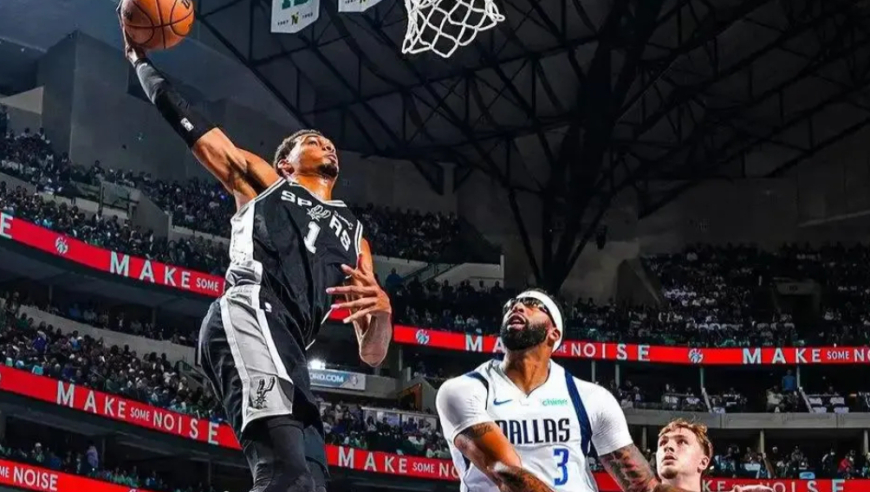 文班亚马新赛季24次盖帽全记录：无差别封盖铸就马刺超强防守体系