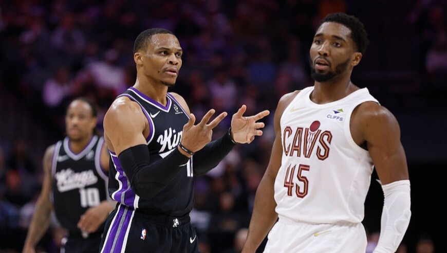 【集锦】骑士132-126国王 米切尔25分携手哈登23+8客场取胜