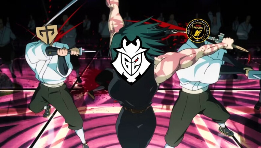 G2官推分享横扫BFX与GEN梗图：LCK杀手