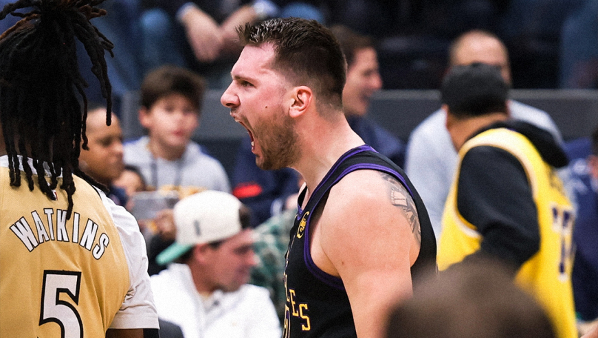 东契奇高效半场三双，詹姆斯20分！湖人142-111客场大胜奇才