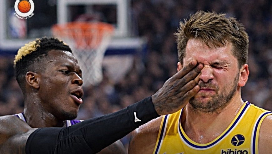 曝东契奇遭施罗德掌掴！冲突发生于赛后40分钟 小黑先推搡然后扇巴掌