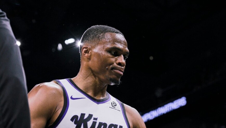 威少拿到生涯第19次替补10+分&10+助攻两双，独享历史第一