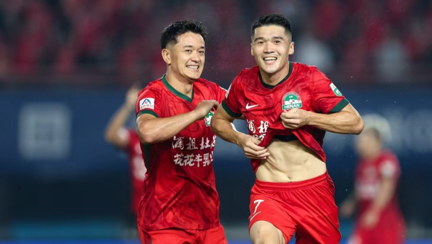 中超：河南2-0完胜国安 钟义浩百场破门 费利佩-卡多索点射