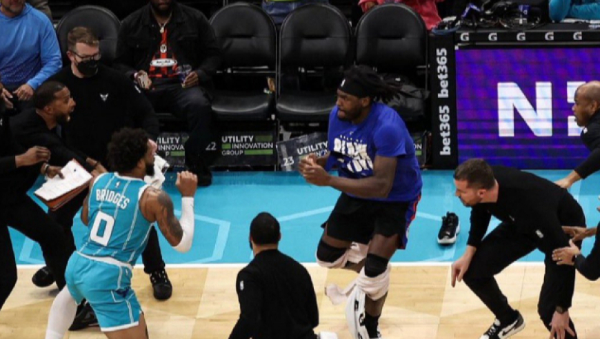 4人禁赛17场！斯图尔特打架揪头发一幕曝光 挥拳互殴被禁赛引热议