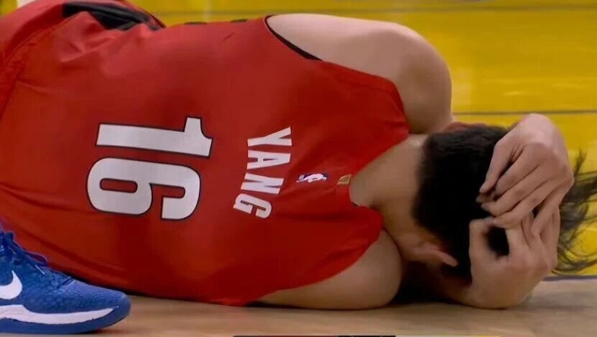 3+2！重击后脑勺！勇士主帅点评杨瀚森