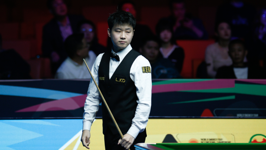 赵心童赛点局再现顶级长台 细腻围球单杆制胜 强势晋级
