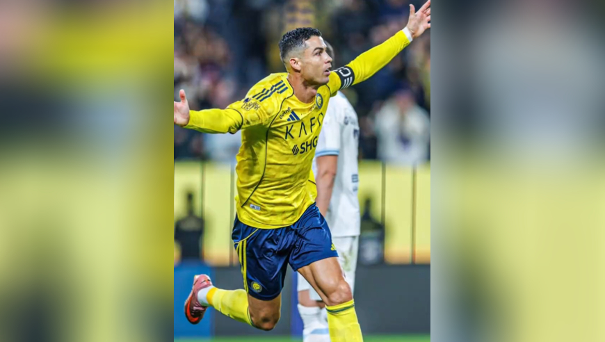 C罗斩获生涯第957球，利雅得胜利2-2憾平，10连胜被终结