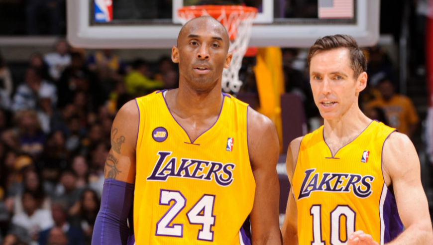 NBA名场面：盖伊疯狂打铁 纳什关键三分+科比扣篮准绝杀猛龙