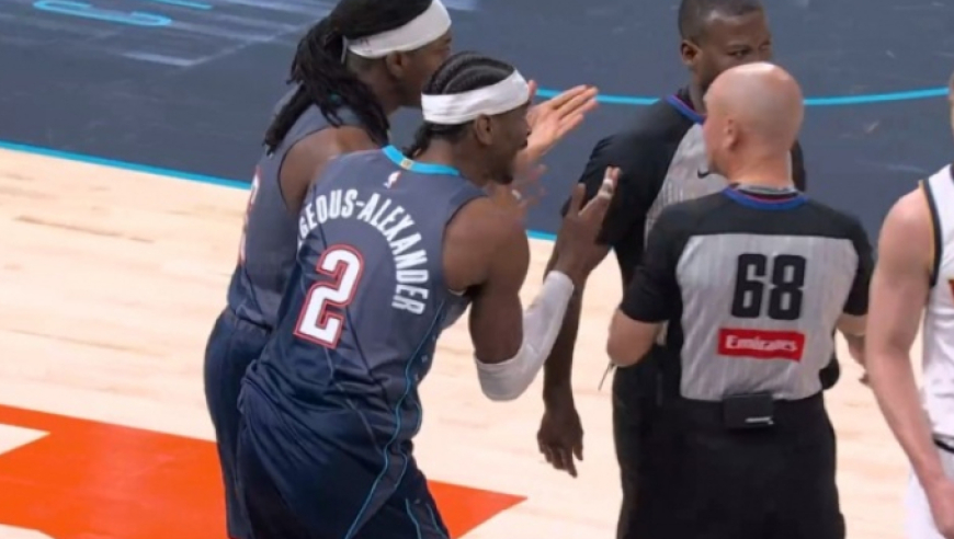 约基奇暴怒发火，雷霆加时险胜掘金！穆雷空砍39分，亚历山大36+9