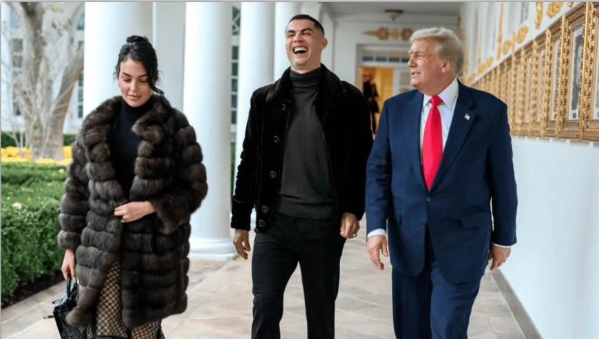 被白宫怒赞GOAT！C罗致谢：感谢特朗普邀请 已准备好建设和平未来