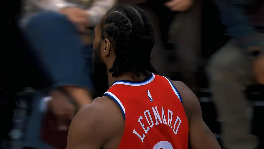 真战神卡！灰熊末节反超快船 莱昂纳德仅30秒就连拿6分重新反超