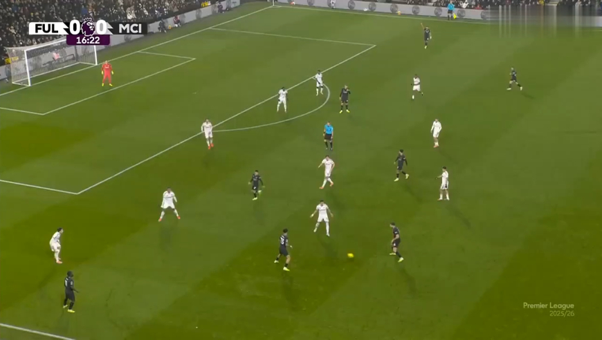 哈兰德独造3球！慢镜还原曼城富勒姆9球疯狂对轰，曼城5-4富勒姆