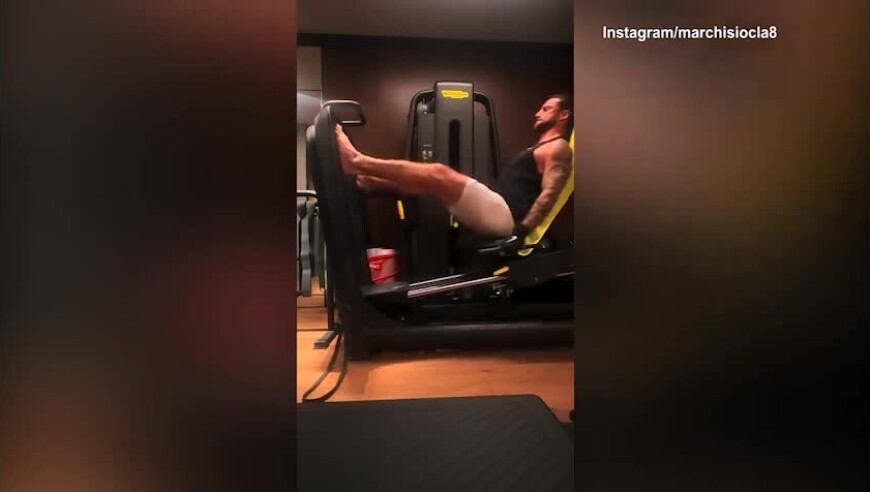 马尔基西奥退役六年仍保持高强度训练，体能状态十分出色