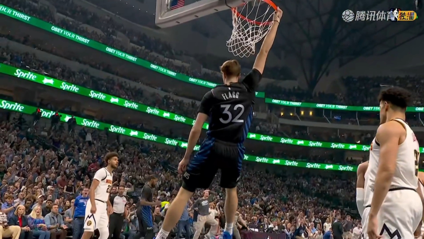 五佳球不断！弗拉格隔扣2+1 独行侠12-0打停掘金梦幻开局