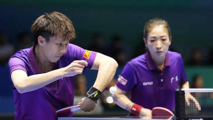 林高远刘诗雯vs袁励岑王艺迪决胜局全程：双方球球怒吼点燃全场