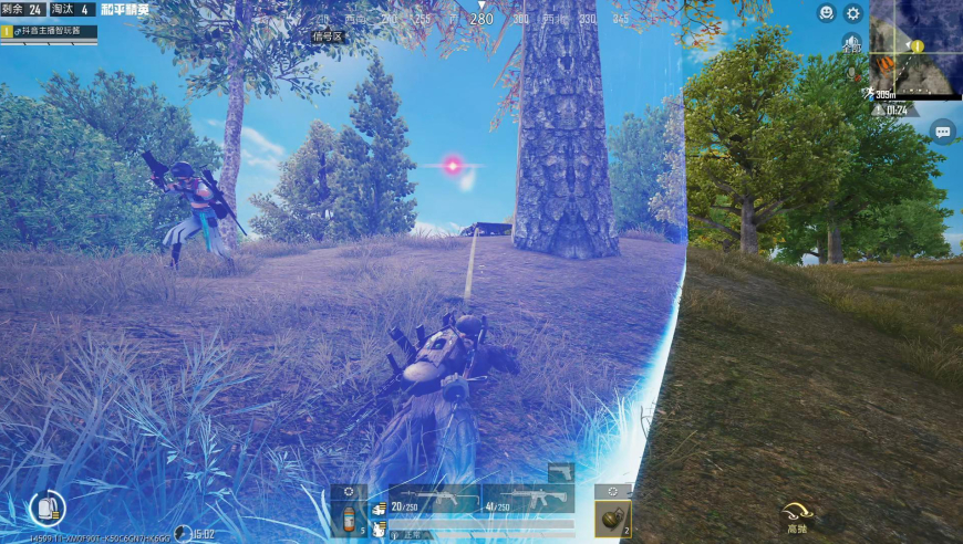 他们的位置太好了，主播不打不行