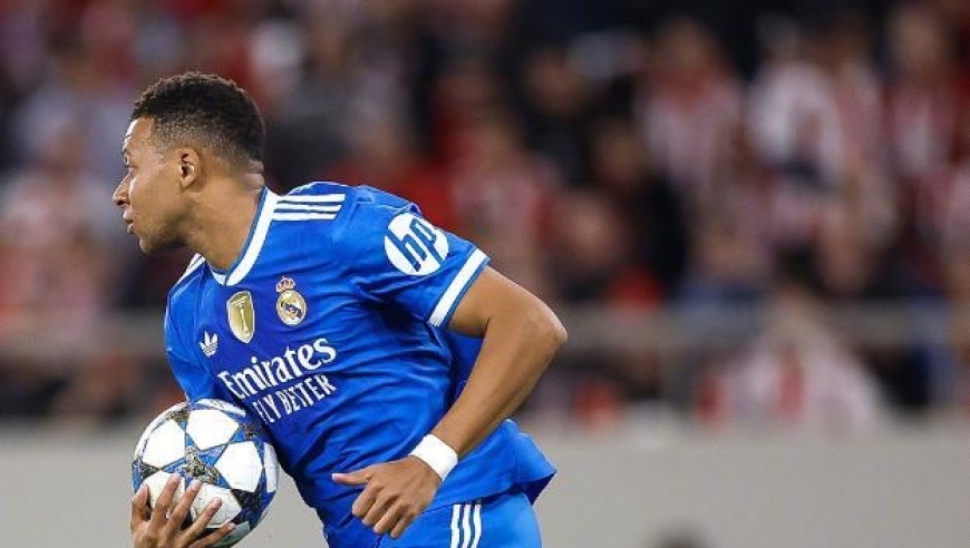 姆巴佩大四喜创生涯纪录，独享欧冠第一人，皇马4-3奥林匹亚科斯