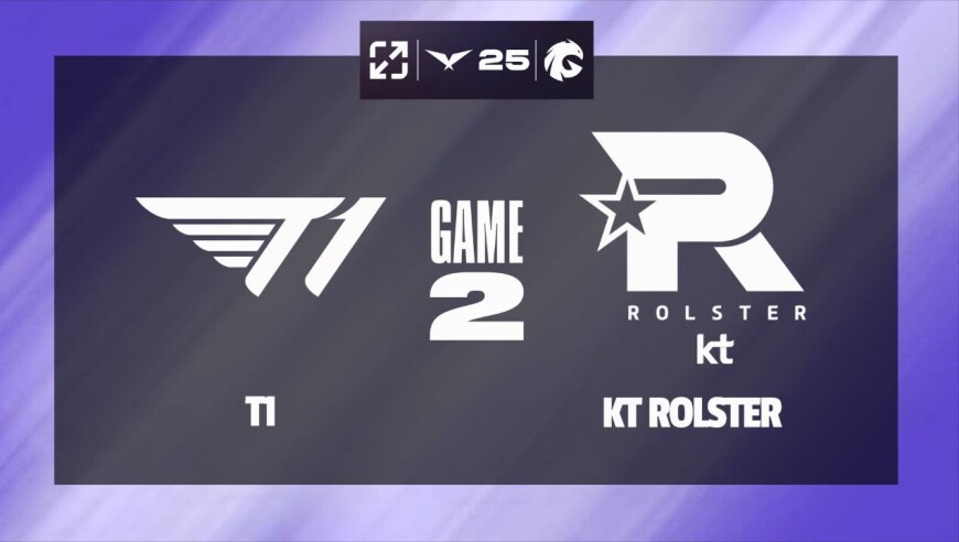 [LCK]【T1 vs KT】第二局速看丨2025LCK赛区MSI晋级赛丨20250614