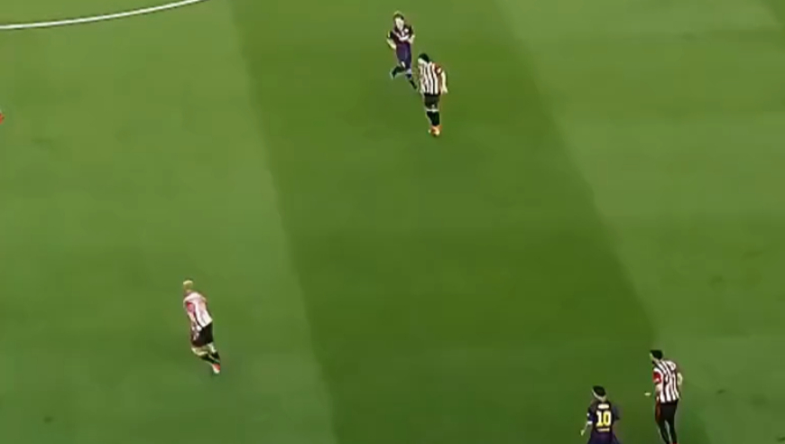 体坛记忆｜梅西面对毕尔巴鄂后卫线一条龙破门！