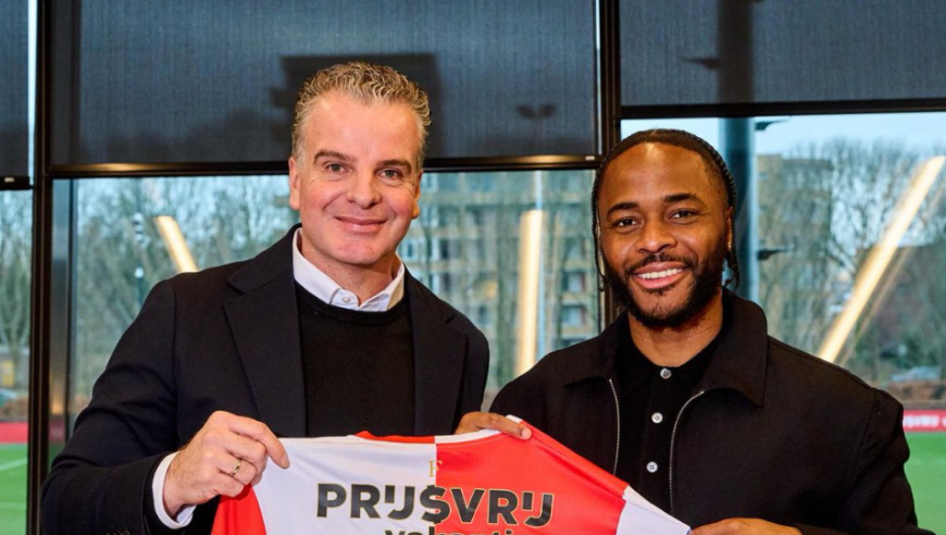 降薪1800万欧！31岁斯特林最多可踢11场荷甲，3个月拿走100万