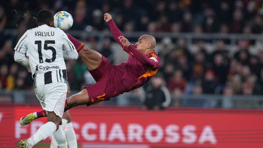 荡气回肠！尤文3-3绝平罗马：凌空世界波PK奔袭单刀挑射