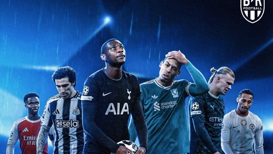 英超=第1联赛名不副实 欧冠1/8首回合战罢 2平4负 3队约等于出局