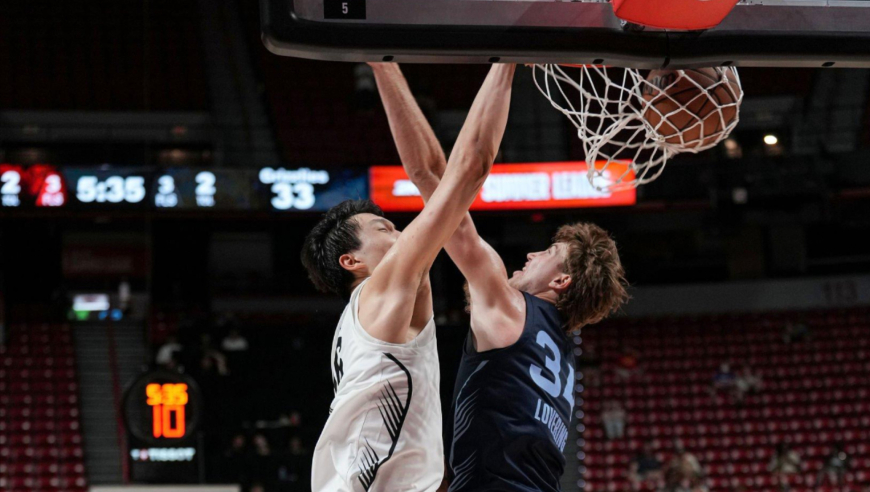 杨瀚森单臂劈扣稳进前十！盘点NBA夏联最精彩的扣篮 每个都相当炸裂