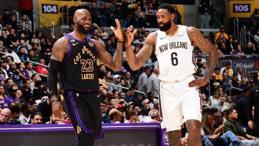 东契奇27+10+7+7失误，詹皇21分里夫斯前8投0中，湖人送鹈鹕交手11连败