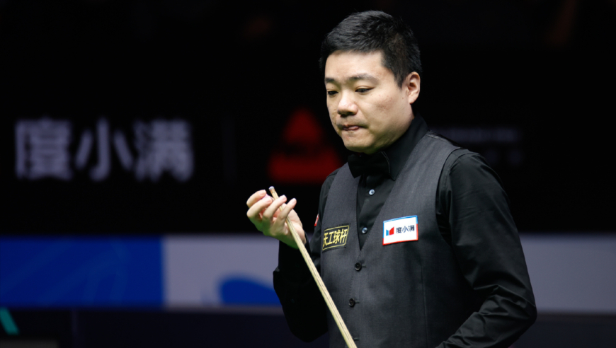 一杆长台上手 丁俊晖轰单杆50分 5-3击败希斯科特晋级16强