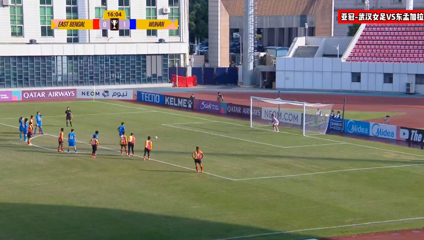 卫冕冠军首胜！亚冠-王霜双响+造点 宋菲助攻，武汉女足2-0东孟加拉女足