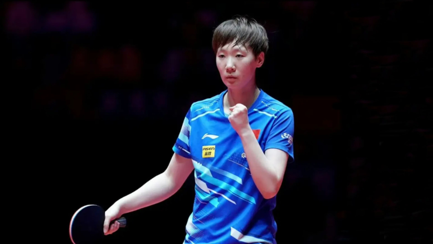0-2落后！王曼昱彻底杀疯了，横滨冠军赛最不可思议一球诞生了