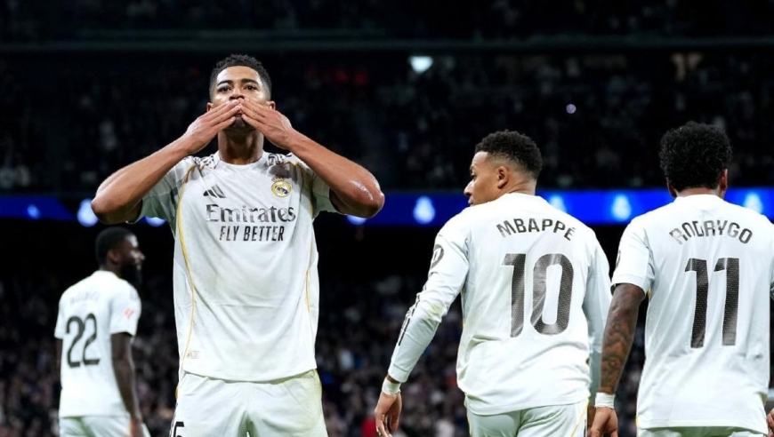 姆巴佩点射追平C罗神迹，贝林厄姆破僵+造红牌，皇马2-0塞维利亚