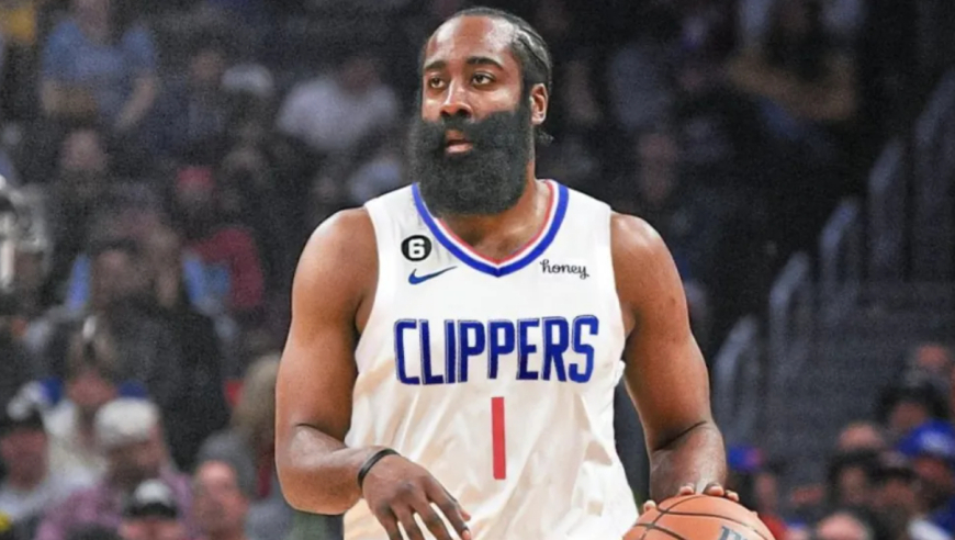 哈登vs76人28分5助攻集锦：三分绝杀被犯规裁判无视最终难救快船