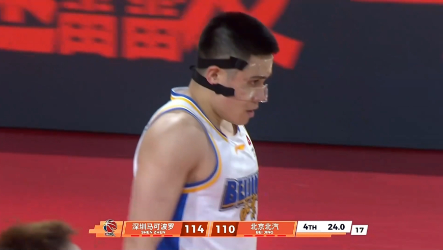 深圳北京生死时刻：周琦关键上篮不中 陈盈骏违体贺希宁2罚收比赛