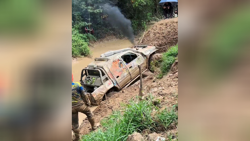 泰国越野赛，泥土里的勇士