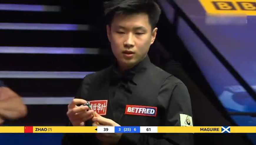 体坛记忆｜ 马奎尔戏耍赵心童！能进攻偏偏要防守！最后只能追悔莫及