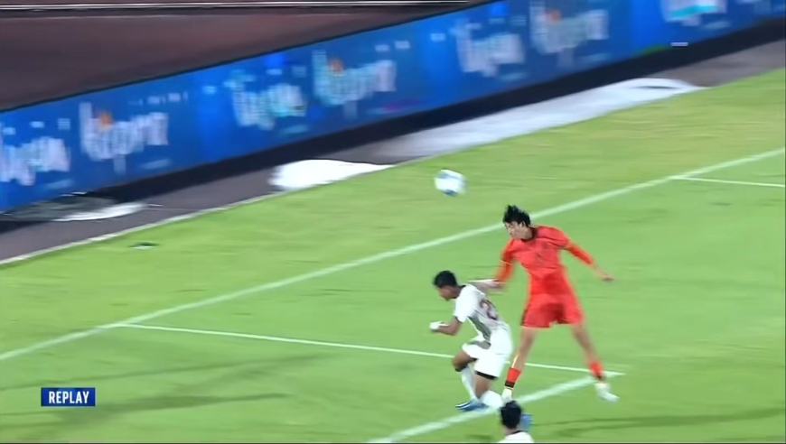 高空轰炸！U17中国男足破印尼：邝兆雷连续过人传中助攻赵松源