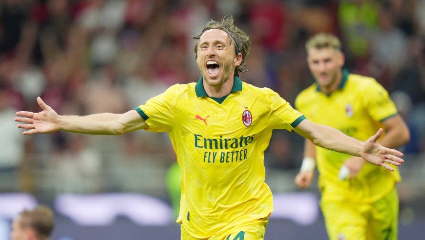 莫德里奇被啃老，一剑封喉造意甲神迹！AC米兰1-0复仇博洛尼亚
