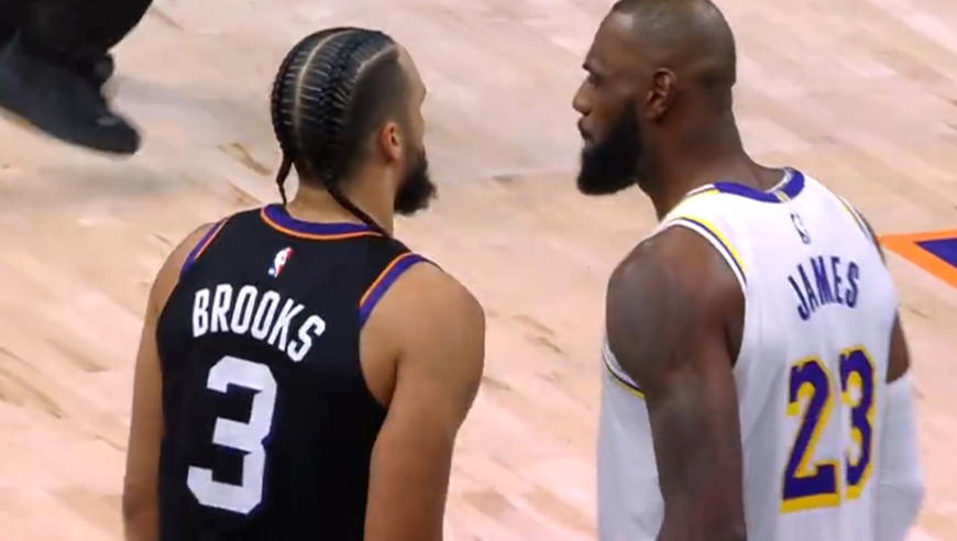 老冤家！詹姆斯狄龙全场对抗合集：老詹被搞急眼 狄龙最后直接驱逐