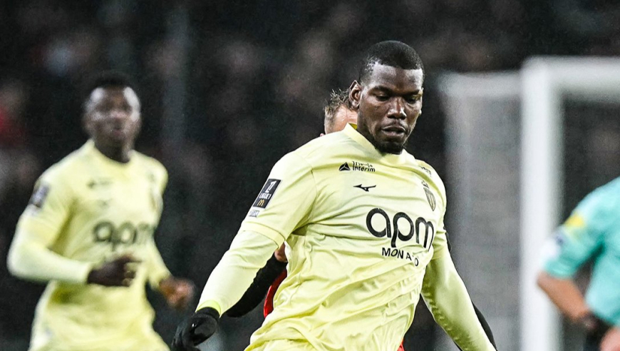 全场鼓掌！32岁博格巴时隔811天重回赛场，上演摩纳哥首秀