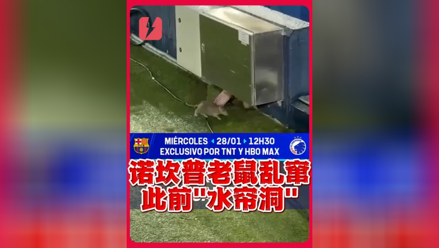 堪忧？诺坎普老鼠乱窜，此前&ldquo;水帘洞&rdquo;已被吐槽