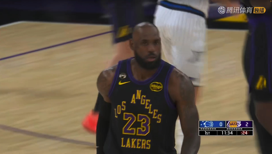 湖人魔术开局：詹皇助飞艾顿+三分得手状态火热