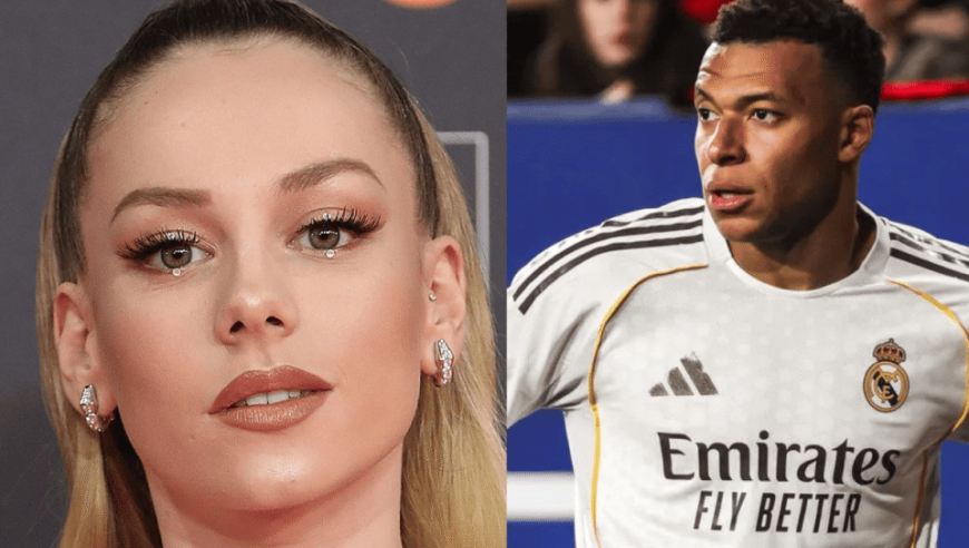 姆巴佩疑似与西班牙女星爱珀斯托约会，酒吧被目击整夜接吻