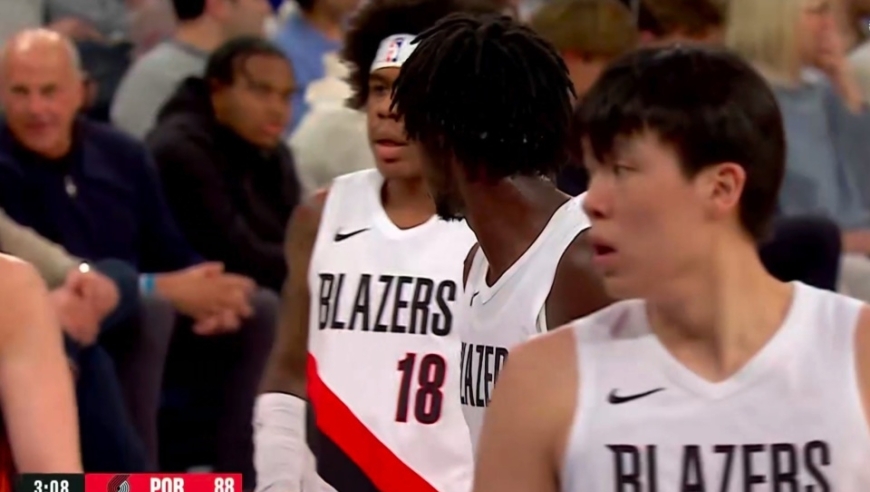 斯普利特现原形了，落后30分才想起杨瀚森，0投0分0板太刺眼！