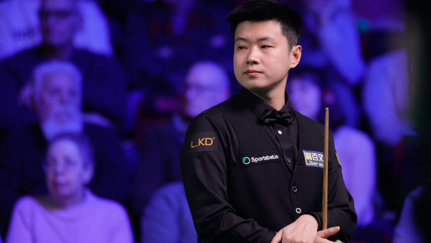 墨菲彻底被打破防 赵心童赛点局再轰破百 强势晋级四强