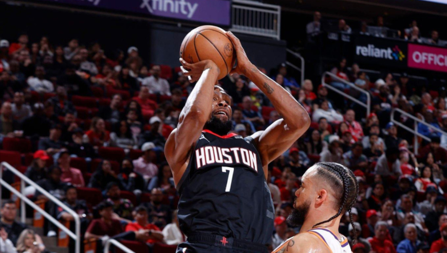 火箭太阳决胜2分钟：杜兰特完成三分准绝杀 太阳连续两次24秒违例失误