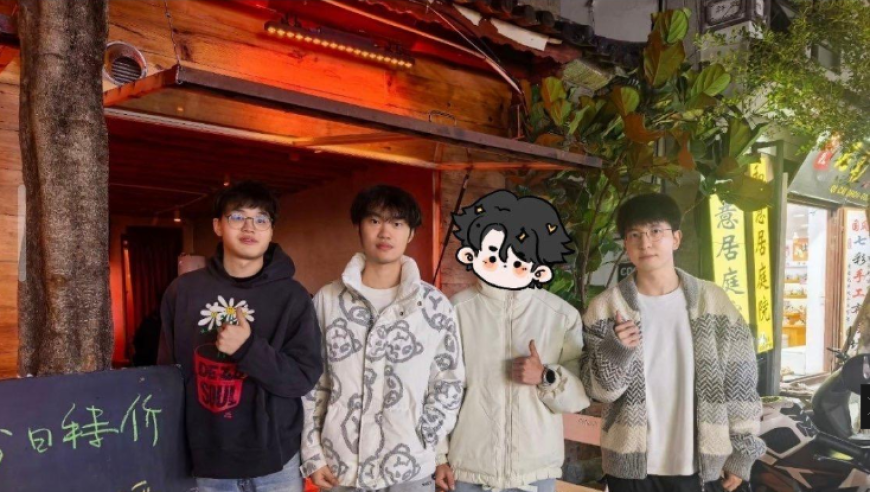 BLG没有宫斗！网友偶遇左手，Xun和Elk一起在大理旅游