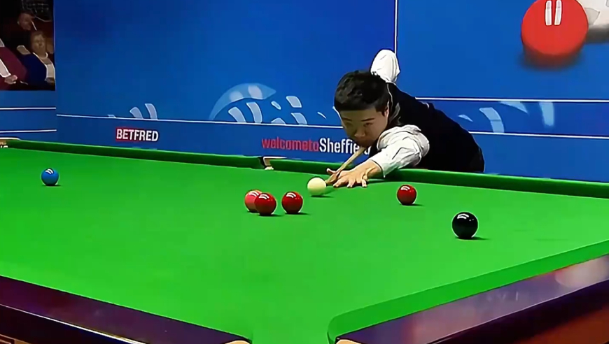 体坛记忆｜ 丁俊晖最奇葩的一杆147，球馆变成了联欢晚会，对手笑得合不拢嘴