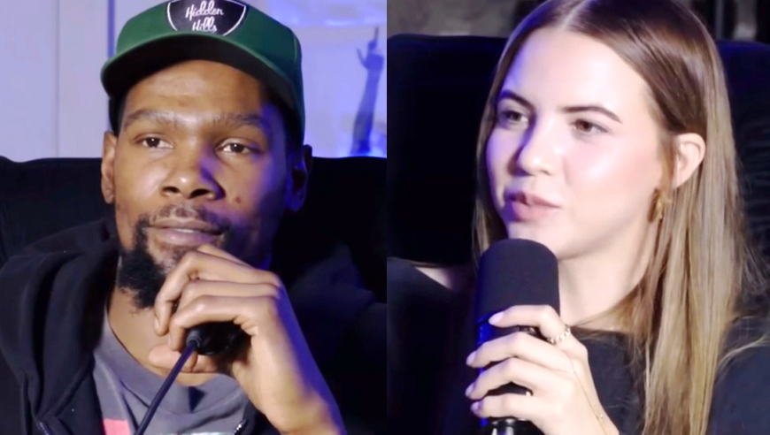 杜兰特开撩女主播：曾差点结婚但最后没成 想找个性格好的女生