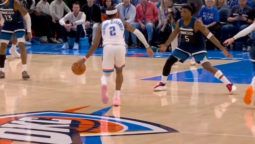 末节决战亚历山大多次点名爱德华兹!回顾雷霆对阵森林狼最后一刻